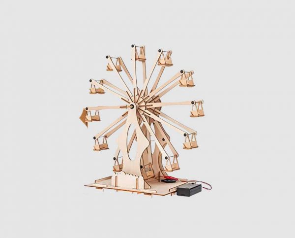 Educational STEM Toy Wooden Ferris Wheel Building DIY Model Kits Mechanical Assembly Stem Projects