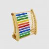 Montessori 11.75 Inch Wood Abacus, Early Math Skills Kids Toy