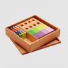 Montessori Wood Color Resemblance Sorting Task Toy