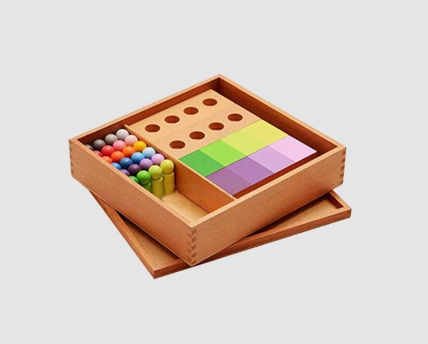 Montessori Wood Color Resemblance Sorting Task Toy